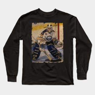 Tom Draper, 1991 in Buffalo Sabres (3.37 GAA) Long Sleeve T-Shirt